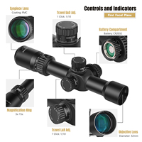 3-15x32 Side Focus Illuminated First Focal Plane Telescopic Sight FMC OEM Optical Sight