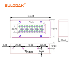 เครื่องอบภาพคอยล์ระบายความร้อนด้วยน้ำ240วัตต์โคมไฟยูวี LED เครื่องพิมพ์อิงค์เจ็ทแบบแบนสำหรับเครื่องอบแห้ง UV ไฟ LED - Product Image 6