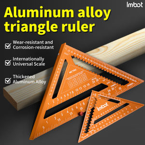 Goniomètre d'angle durable Imbot pour <span class=keywords><strong>le</strong></span> travail du bois - Équerre de charpentier en alliage d'aluminium pour des mesures précises - Product Image 3