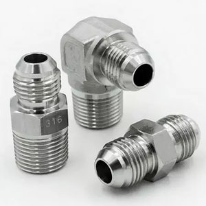 Accesorios de tubería hidráulica de alta presión y adaptadores de manguera JIC/JIS/BS5200 BSPT/NPT/UN/UNF superficie lisa para maquinaria - Product Image 6