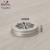 Flacons cosmétiques en aluminium compatibles avec un calibre de 56 mm, couleurs personnalisables (noir/argent/blanc), bouchon à vis, finition laquée