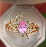 Bague en acier inoxydable plaqué or 18 carats PVD, imperméable et anti-ternissement, de la marque Fanhua