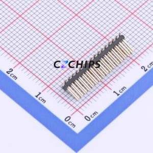 PZ127-2-16-S Pin Header SMD,P=1.27mm Connector ( Pin Structure: 2x16P )( Pitch: 1.27mm )( Row Spacing: 1.27mm ) - Product Image 1