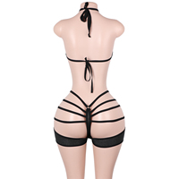 Ensemble de tenues de danse exotiques direct usine : Bodys, tenues de strip-teaseuse, design Slingshot, pour soirées néon, clubs et boîtes de nuit, ensembles de vêtements de danse sportifs