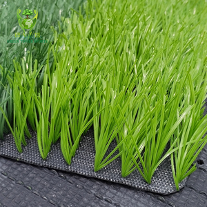 Gazon artificiel ignifuge écologique personnalisé professionnel pour terrains <span class=keywords><strong>de</strong></span> football avec matériau PE - Product Image 4