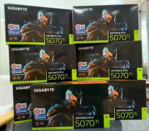 การ์ดจอ RTX 5070 Ti 16GB GDDR7 3X OC Fan สำหรับเวิร์กสเตชันและเล่นเกมบนเดสก์ท็อป การ์ดจอ 5070Ti GPU RTX 5070 Ti การ์ดจอ RTX 5070 ใหม่ - Product Image 4
