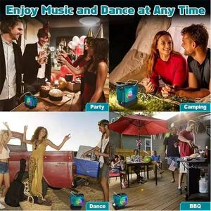 <span class=keywords><strong>Altavoz</strong></span> Bluetooth Inalámbrico Portátil Compatible con Batería <span class=keywords><strong>Makita</strong></span> de 18 V, <span class=keywords><strong>Altavoz</strong></span> Pequeño Inalámbrico con Sonido HD para Obras, Hogar y Fiestas - Product Image 6