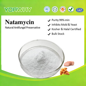 YDAWAY Prix de gros Conservateur alimentaire en vrac 95% <span class=keywords><strong>Natamycine</strong></span> <span class=keywords><strong>E235</strong></span> Poudre de <span class=keywords><strong>Natamycine</strong></span> - Product Image 1