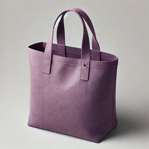 Heavy Rpet Lona de algodón Compras Bolso de mano en blanco Arte artesanal con logotipo Mujeres Bolsas de mano Bolso de hombro de comestibles - Product Image 2