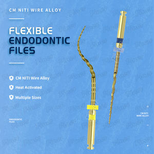 F TAPER GOLD歯科ロータリーファイル根管治療用ゴールドロータリー波ファイル1つのみ - Product Image 4