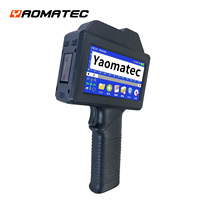 Imprimante jet d'encre portable Yaomatec 25,4 mm pour le codage de la date sur carton, emballage plastique, papier aluminium et autres supports