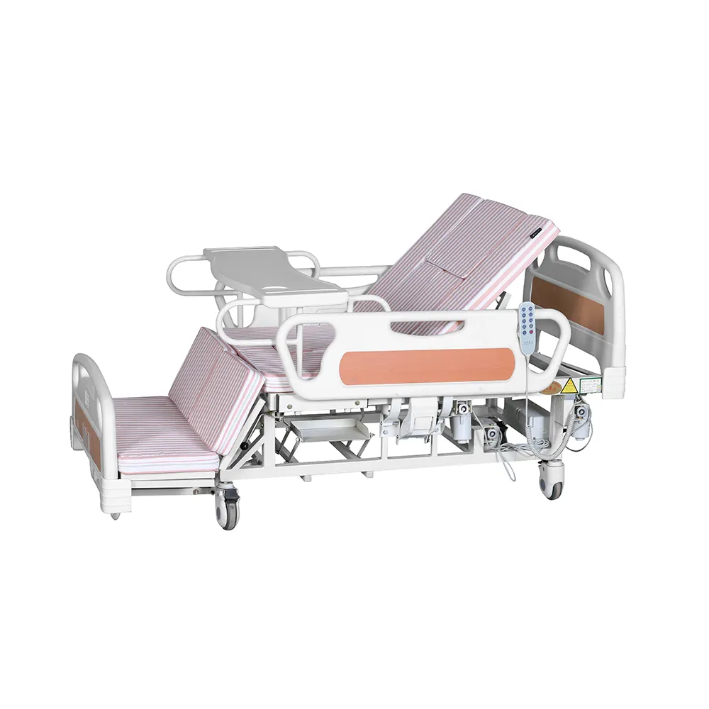 공장 직접 가격 전기 biservice 가정용 조정 가능한 일체형 수동 병원 침대