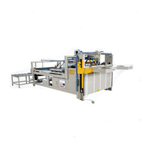 Machine à coller les boîtes en carton ondulé semi-automatique, prix d'usine BZD
