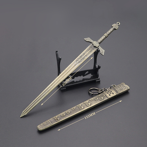 Jeux <span class=keywords><strong>Elden</strong></span> <span class=keywords><strong>Ring</strong></span>, épée jouet <span class=keywords><strong>en</strong></span> métal pleine grandeur, <span class=keywords><strong>alliage</strong></span> de zinc, gadgets, petite épée de 22 cm - Product Image 5