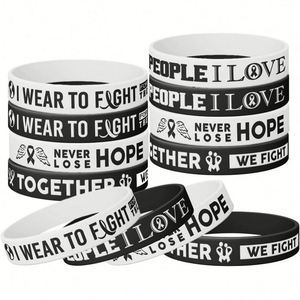 Pulsera de Silicona Personalizada de Fábrica, Color Sólido, con Diseño Creativo, Logotipo Impreso, Pulsera Personalizada Promocional - Product Image 6