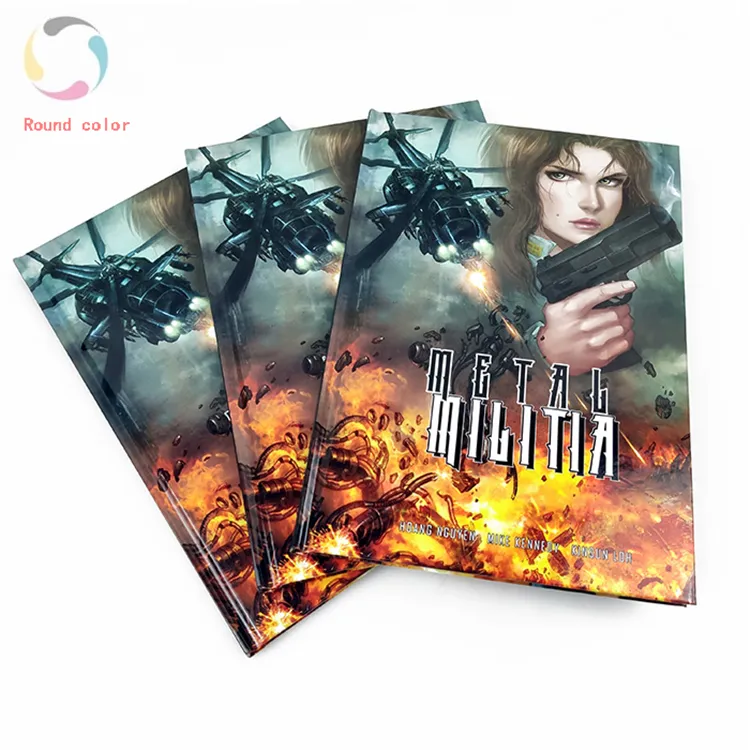 Bulk Children Child Graphic Novel Hard Cover Comic Book Printing