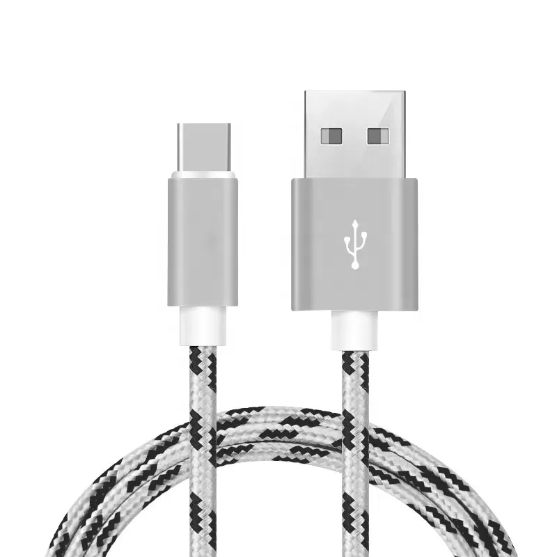 In Stock 6FT Mobile Phone Cable for Iphone Braided Cable Charger