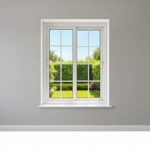 Fenêtre coulissante française en PVC à haute sécurité avec conception antivol, vitrage interne, certifiée Energy Star - Product Image 1