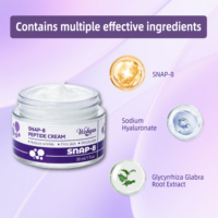 Crème Visage Anti-Âge Raffermissante Wishgan OBM GHK-Cu Snap-8 au Peptide de Cuivre Bleu, Non Testée sur les Animaux