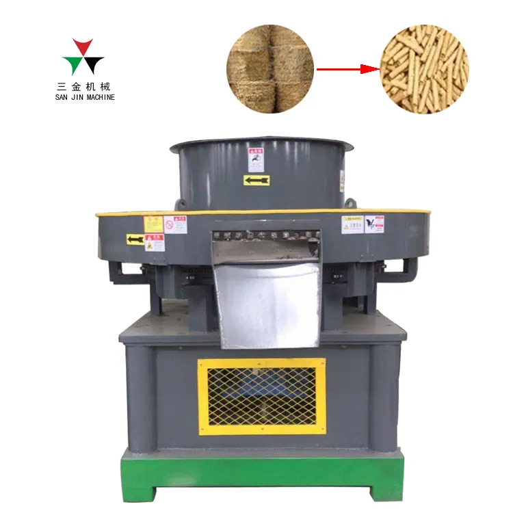 Combustível da pelota de madeira grânulos de cinzas de casca de arroz que faz a máquina para venda