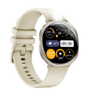Reloj Inteligente M301 con Llamadas Bluetooth, Pantalla de Vidrio Curvo 3D, Silicona, Resistente al Agua IP68, Pantalla AMOLED, Monitor de Actividad Física Multideportiva, Monitor de Ritmo Cardíaco - Product Image 3