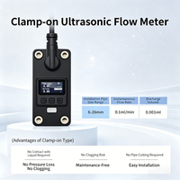 Débitmètre ultrasonique à pince haute performance OEM pour la surveillance en temps réel du débit de liquides/eau/huile/fluide et le contrôle des pulvérisations et des revêtements