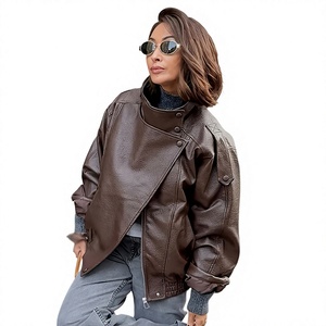 Chaquetas de Cuero para Motociclistas, Fabricante de Chaquetas de Cuero Genuino al por Mayor, Ropa Exterior de Moda - Product Image 3