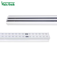 Diffuseur à fente linéaire caché Hvac Diffuseur d'air linéaire à ventilation en aluminium au plafond personnalisé