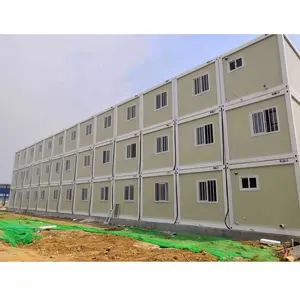 Low Cost Flat Pack 2 Storey And 3 Storey Building Design Prefabricated Luxury Underground Prefab Container Houses Kit For Sale