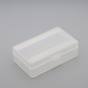Portable Battery Case For 21700 20700 Li-<b>Polymer</b> Batteries Transparent White Storage Box - Product Image 1