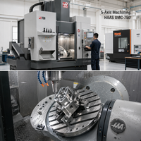 Usinage CNC 5 axes pour supports de capteurs complexes en alliage de titane TC4 utilisés dans les équipements médicaux