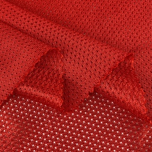 In poliestere Tricot tessuto a maglia ad asciugatura rapida occhielli scintillanti traforati luminosi per abbigliamento da ragazza berretto in ordito traspirante lavorato a maglia - Product Image 5