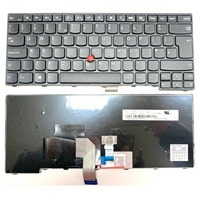 Clavier Teclados pour Lenovo UK ThinkPad T440 T440s T440p T450 T450s T460 avec point avec clavier d'ordinateur portable rétro-éclairé
