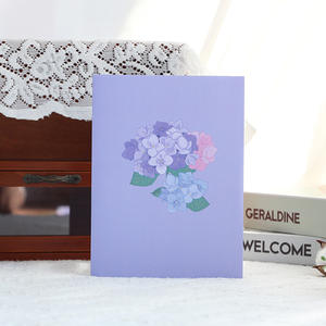 Carte de vœux personnalisée en <span class=keywords><strong>carton</strong></span>, écologique et recyclable, avec motif floral 3D brodé en relief, pour <span class=keywords><strong>anniversaire</strong></span>, Saint-Valentin, fêtes et occasions spéciales, idéale pour les entreprises. - Product Image 5
