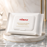 Lingettes démaquillantes jetables naturelles et biologiques pour le visage, les yeux, les lèvres et l'eyeliner, pour le maquillage tenace
