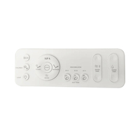 Siège de toilette chauffant électrique intelligent-Télécommande sans fil, buse autonettoyante