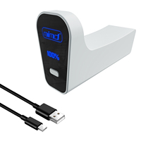 Batería Externa de Plástico de 2000 mAh para Control Inalámbrico P5, Cargador de Joystick Recargable con Cable USB