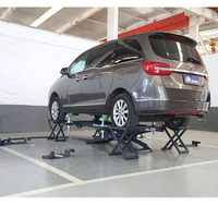 Banc de traction de châssis automobile en acier à profil ultra-bas Uniliner UL-280 pour la réparation de carrosseries et de châssis de véhicules