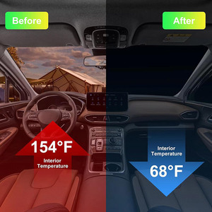 Housse de voiture imperméable pour l'extérieur et l'intérieur, entièrement couvrante pour les SUV, protection contre la pluie, le soleil, la neige et la poussière avec fermeture éclair - Product Image 5