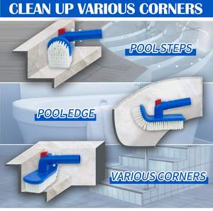 <span class=keywords><strong>Brosse</strong></span> de nettoyage pour <span class=keywords><strong>piscine</strong></span> et baignoire Huaxi, tête de <span class=keywords><strong>brosse</strong></span> rotative, nettoyeur manuel en plastique - Product Image 6