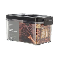 Jenson Boîte de rangement sous vide transparente scellée en PET Récipient alimentaire rectangulaire en plastique pour la cuisine-pour légumes grains de café