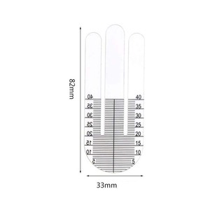 En Stock, Bajo MOQ, Regla de Altura Pupilar Precisa, Regla Portátil para Medir la Altura Pupilar de Gafas, Medidor de DP para Optometría, Mejor Calidad - Product Image 2