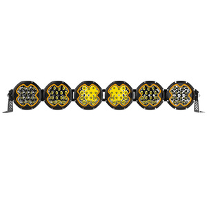 Barra de Luz LED de 5 Pulgadas para Parachoques Delantero Raptor, Foco Redondo Todoterreno para Pilar A, 30000LM Súper Brillante e Impermeable - Product Image 6