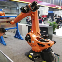 Robot industriel à 6 axes Kuka KR210 R2700 pour soudage, préhension, PLC, moteur, charge utile de 210 kg, protection IP65, portée de 2696 mm, précision de 0,60 mm