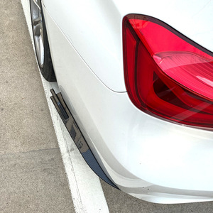 Bumper <b>Corner</b> <b>Protector</b> Carbon Fiber Texture Adhesive Rear For Bmw 3 Series F30 2013 2019 - Product Image 1