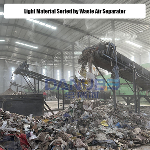 Ligne de production entièrement automatique de broyage, de tri et d'emballage des déchets ménagers, machine de tri des déchets - Product Image 3