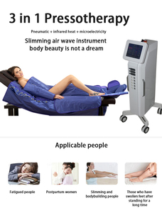 Combinaison de pressothérapie à pression d'air pour le corps entier, masseur à compression d'air, drainage lymphatique, équipement de massage pour la gestion du corps - Product Image 2
