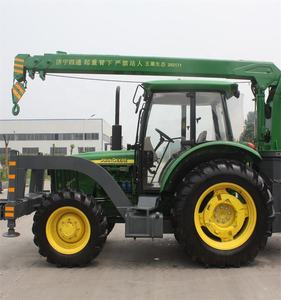 מנוף מטען נייד 3 טון, 3 טון טלסקופי דיזל משאית רכובה קריין - Product Image 6