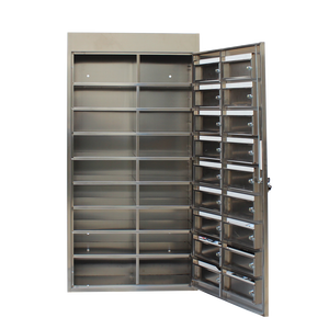 Boîte aux lettres de livraison de colis en acier métallique de grande capacité, imperméable, autoportante, prix de gros bon marché - Product Image 1