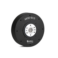 Moteur brushless industriel CubeMars AK80-9 KV100 Flat Dc Servo pour exosquelette, chien robot quadrupède